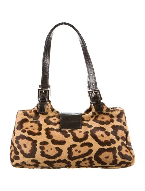 fendi leopard shopper bag|Fendi shopping bag.